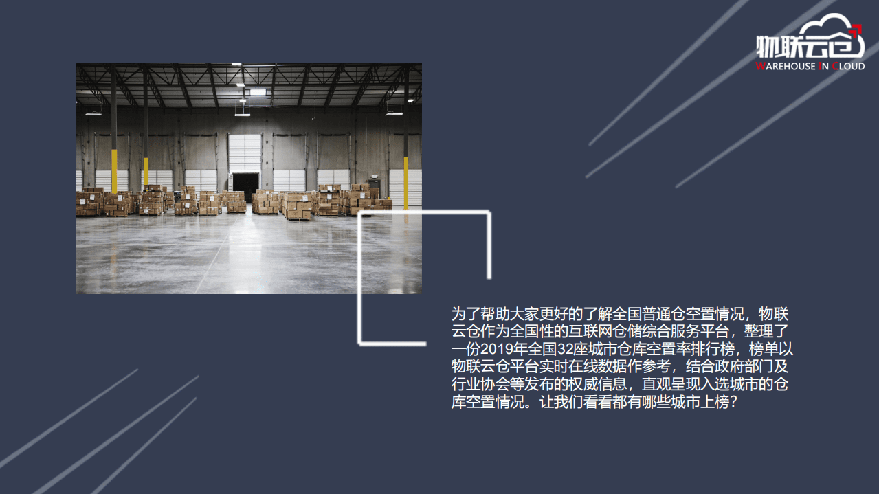 物联云仓：2019年全国32个城市普通仓空置率排行榜.pdf 第3页