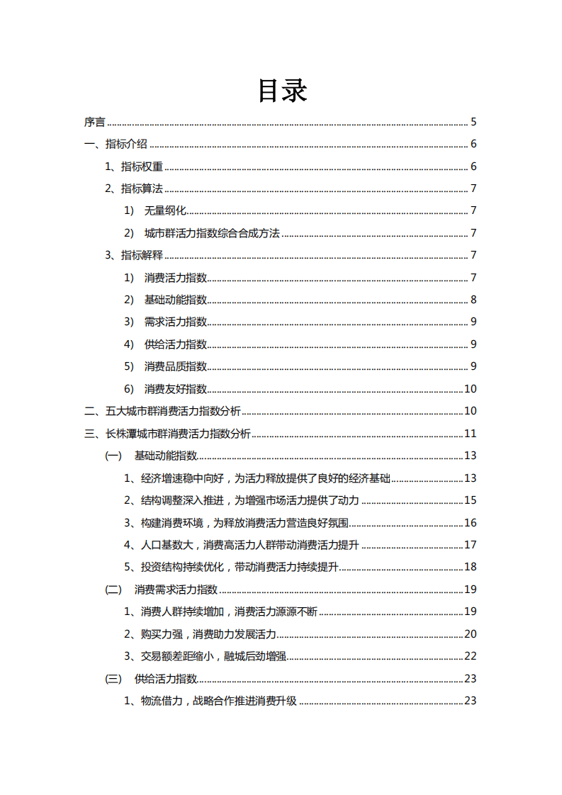 长株潭城市群消费活力指数研究报告.pdf 第3页