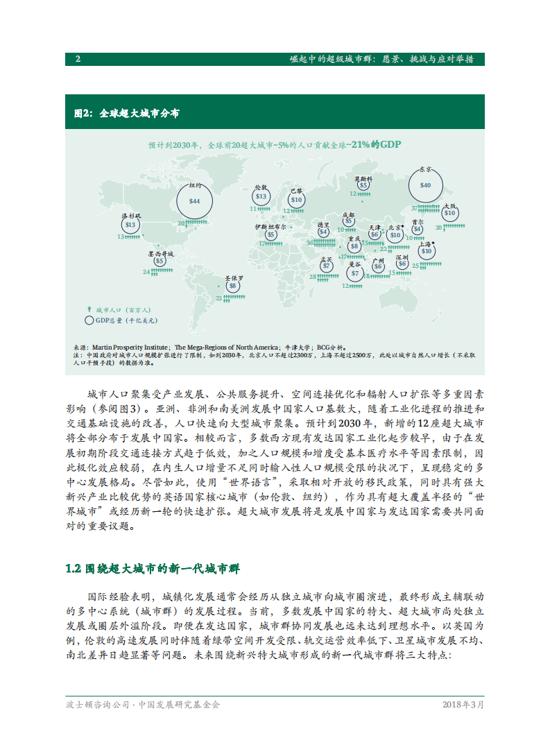 中国发展研究基金会：崛起中的超级城市群，愿景、挑战与应对举措.pdf 第4页