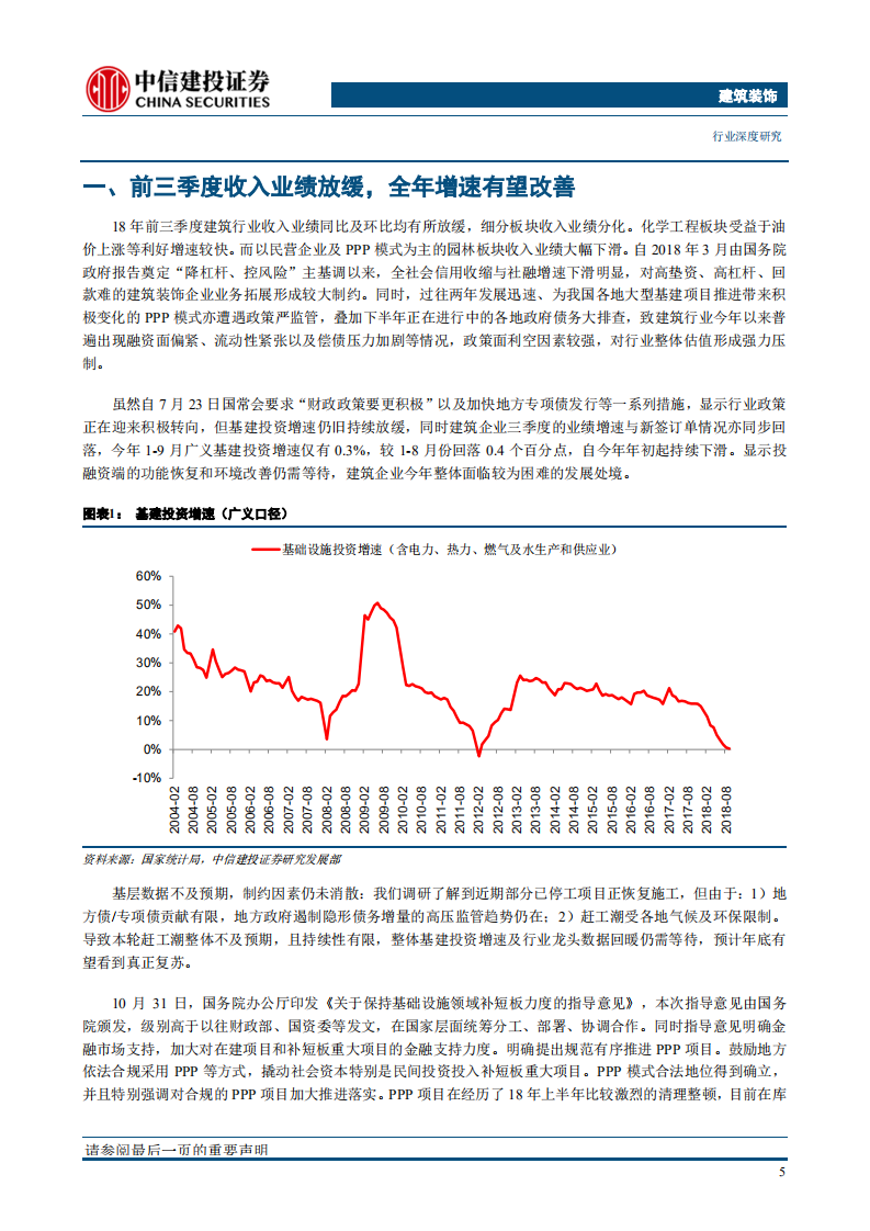 建筑装饰：前三季度收入业绩放缓，全年增速有望改善.pdf 第6页