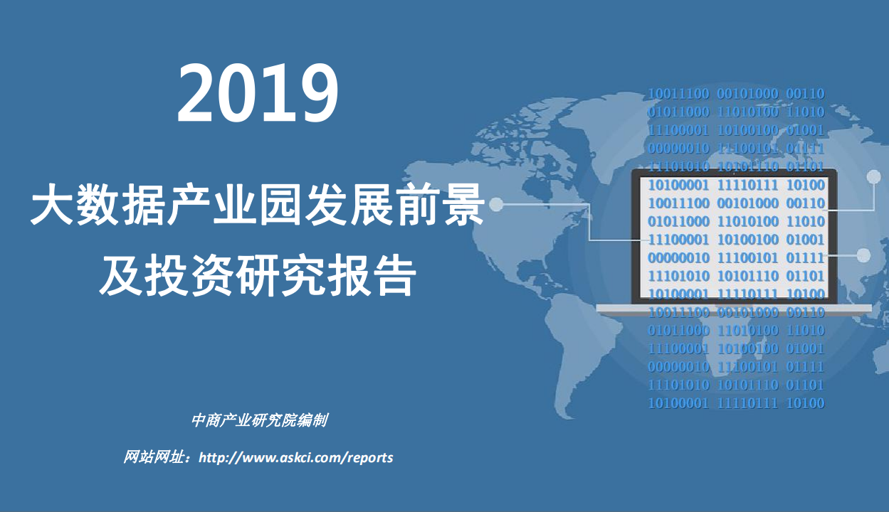 2019大数据产业园发展前景及投资研究报告.pdf 第1页