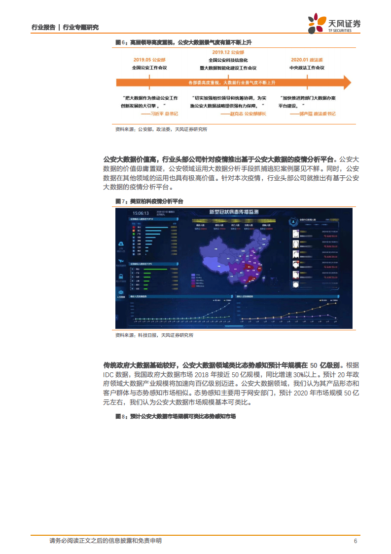治理现代化IT系列报告之一：疫情催化，G端大数据20年景气度上行.pdf 第6页