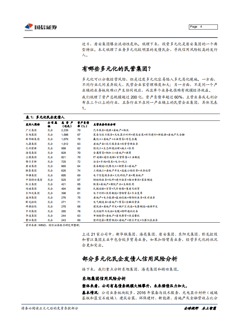 有哪些多元化的民企发债人？.pdf 第4页