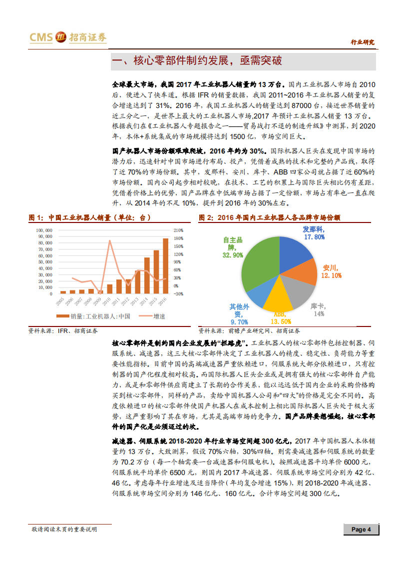工业机器人专题系列之二：产业链&ldquo;顶端&rdquo;的核心零部件.pdf 第4页