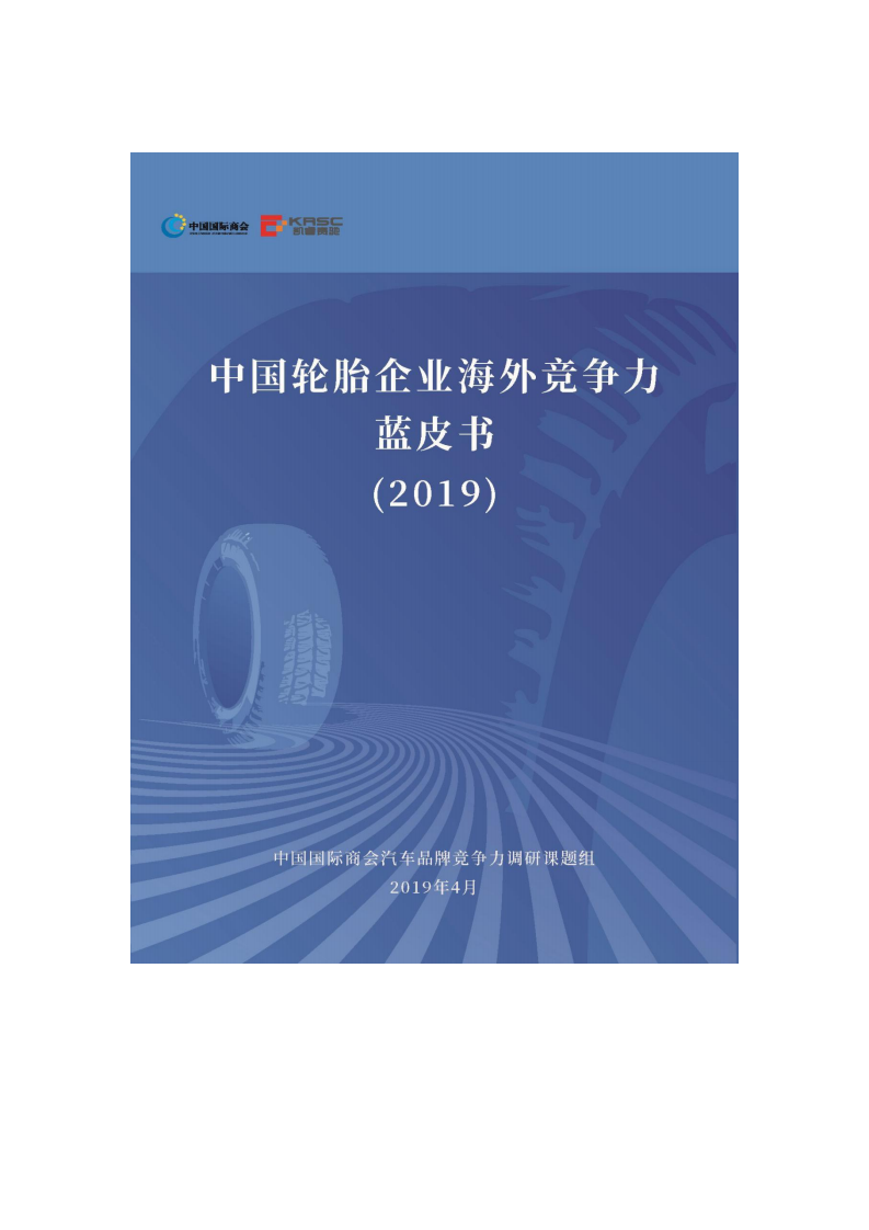 中国轮胎企业海外竞争力蓝皮书精编版.pdf 第1页