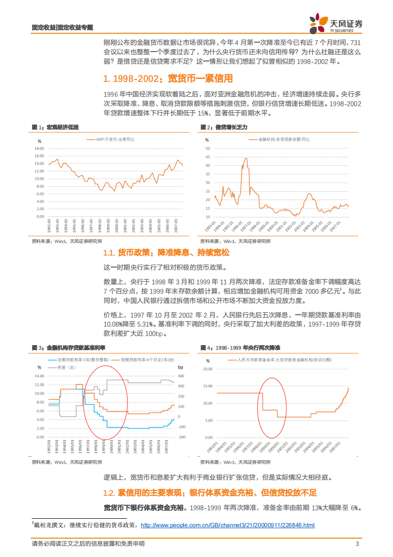 宽信用专题研究：难忘1998，历史上的“惜贷”.pdf 第3页