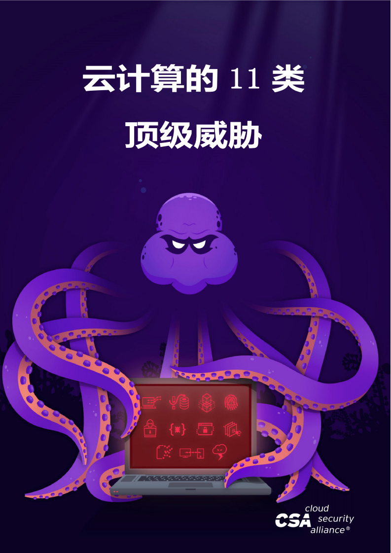 云安全联盟：云计算的11类顶级威胁.pdf 第1页