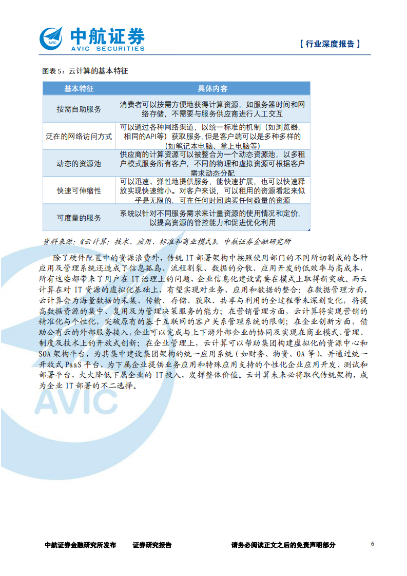 云计算产业链深度报告：乘云计算东风，国内IT厂商腾飞.pdf 第6页