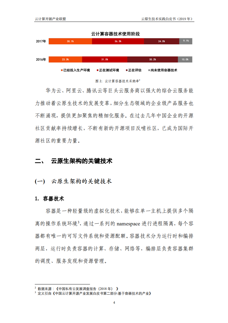 云计算开源产业联盟&CNIA：2019年云原生技术实践白皮书.pdf 第6页