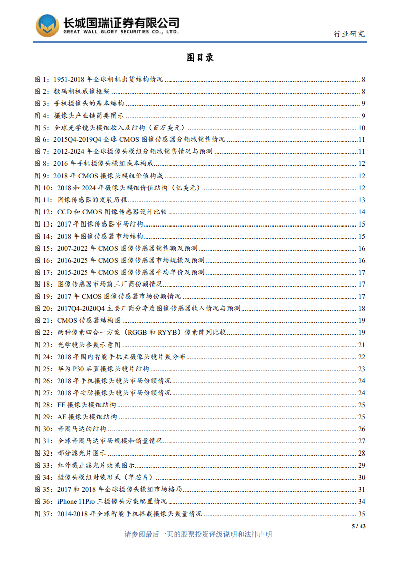 光学专题研究报告：手机摄像头持续创新，多方位支撑技术升级.pdf 第5页