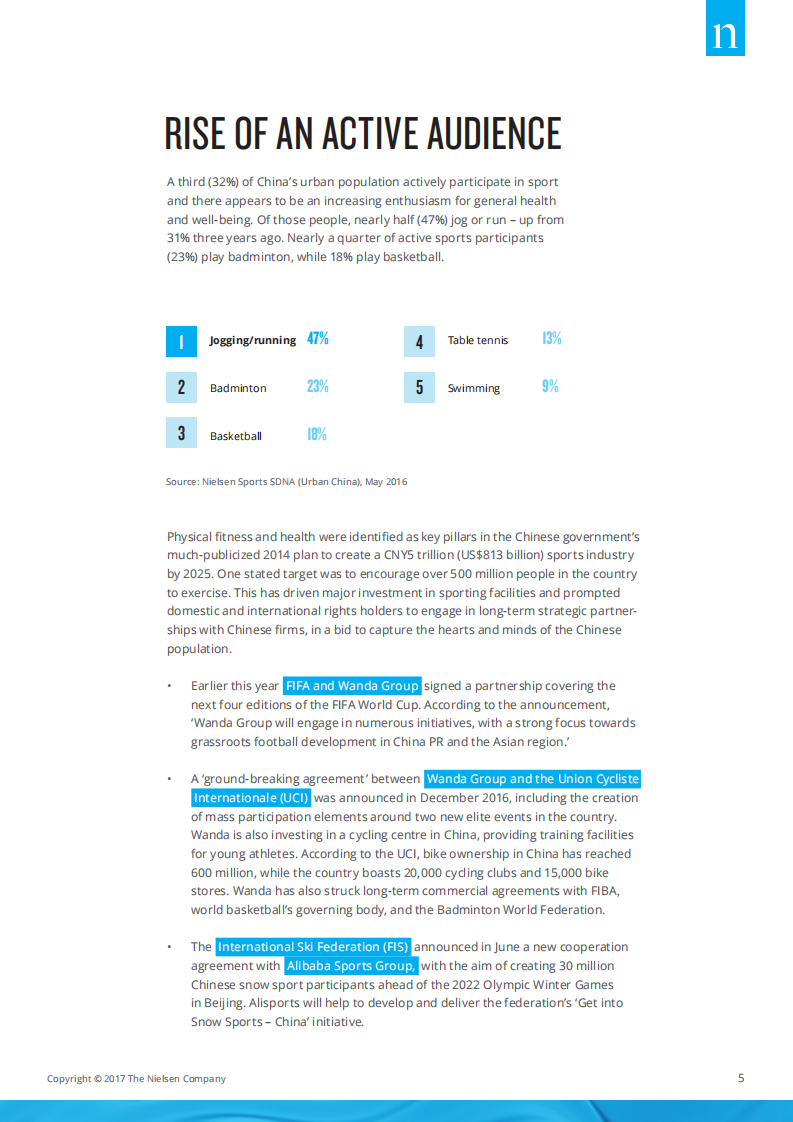 尼尔森体育：中国新兴市场的焦点（英文版）.pdf 第5页