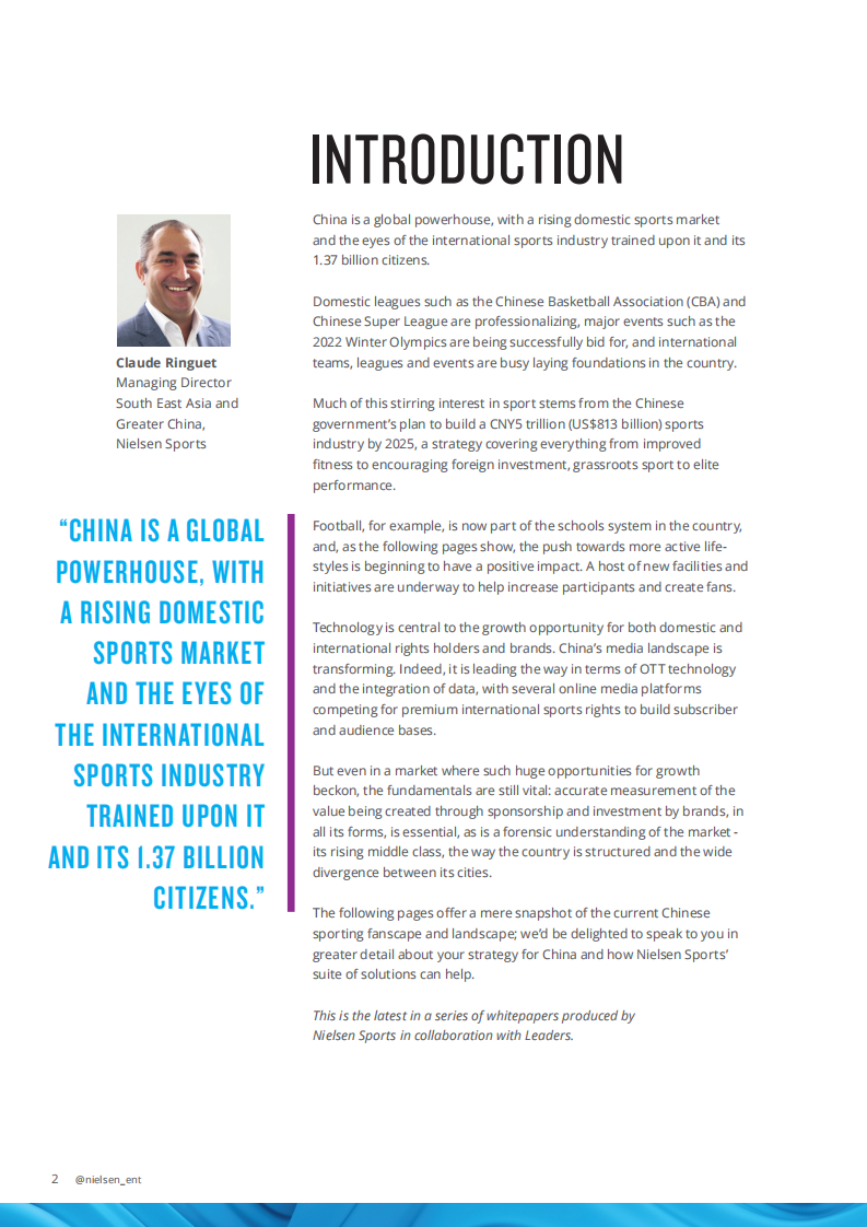 尼尔森体育：中国新兴市场的焦点（英文版）.pdf 第2页