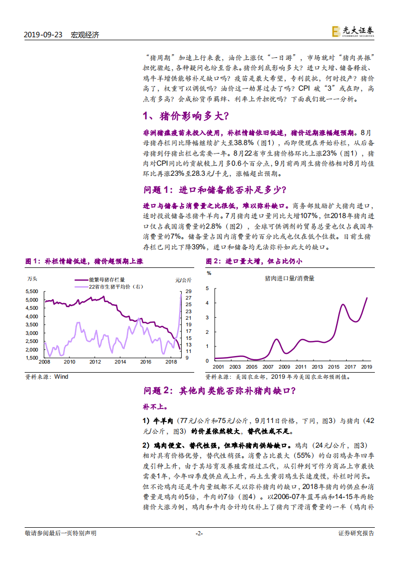 通胀影响十问十答：猪价上涨来袭，有那么严重吗？.pdf 第2页