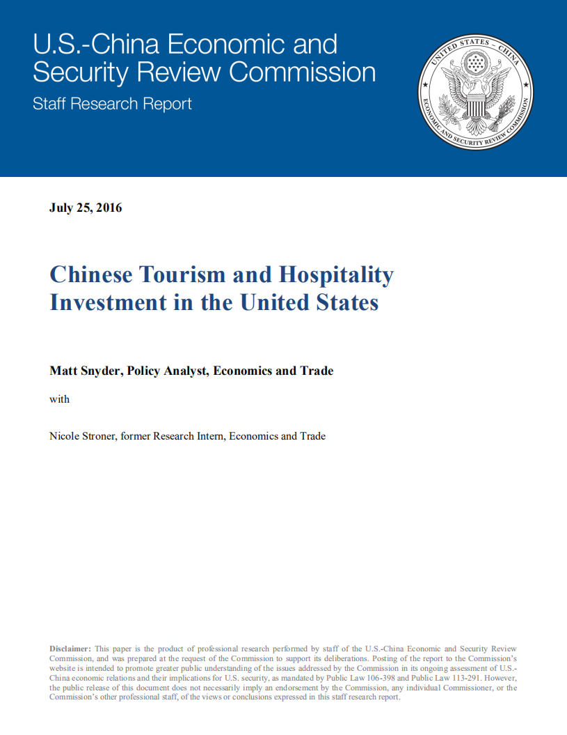 中国赴美旅游和酒店投资（英文版）.pdf 第1页