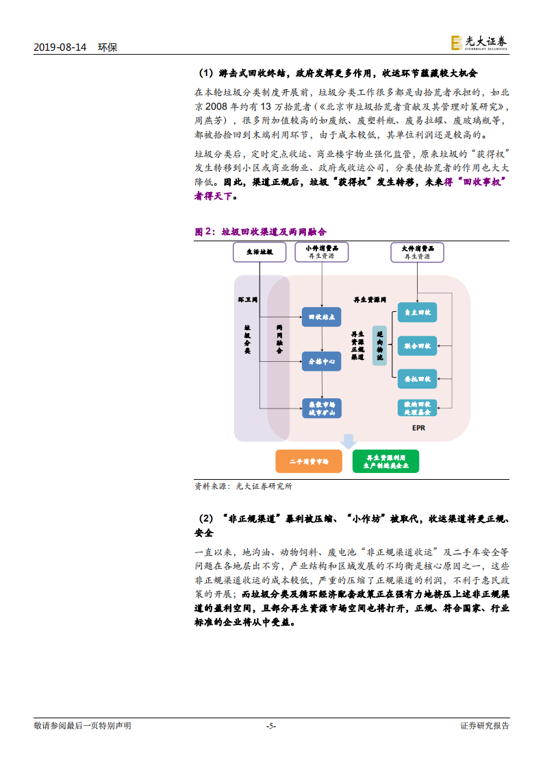 垃圾分类制度影响解析系列四：渠道提质：从游击队到正规军.pdf 第5页