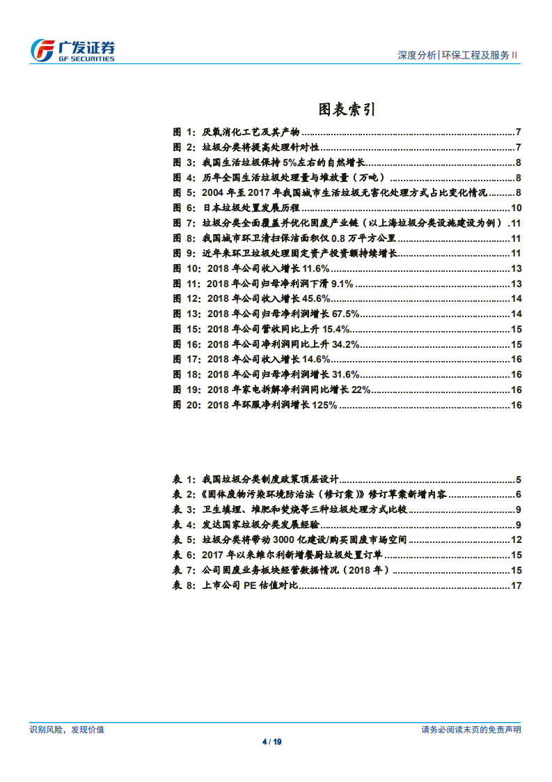 垃圾分类专题研究（二）： 垃圾分类加速推进，固废产业链持续高景气.pdf 第4页