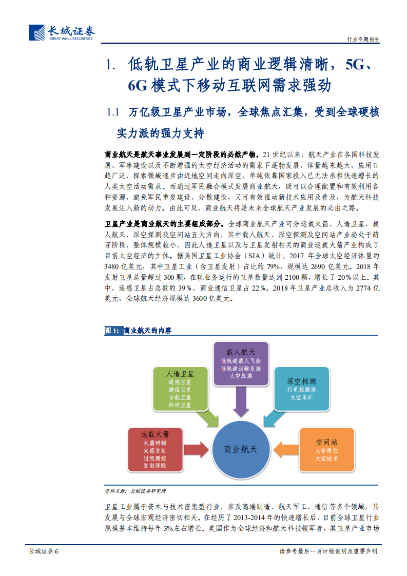 卫星制造及应用之二：太空基建正当时，卫星制造有望迎来成长期.pdf 第6页