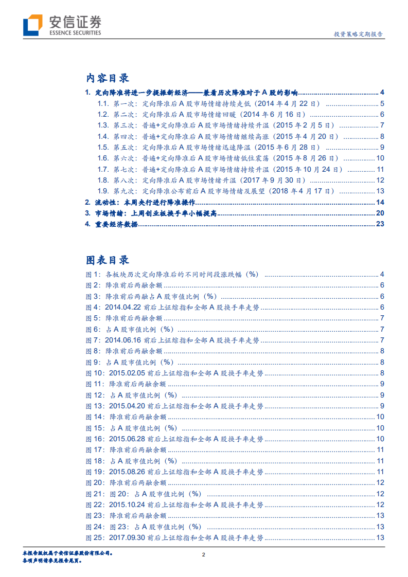 定向降准将进一步提振新经济&mdash;&mdash;兼看历次降准对于A 股的影响.pdf 第2页