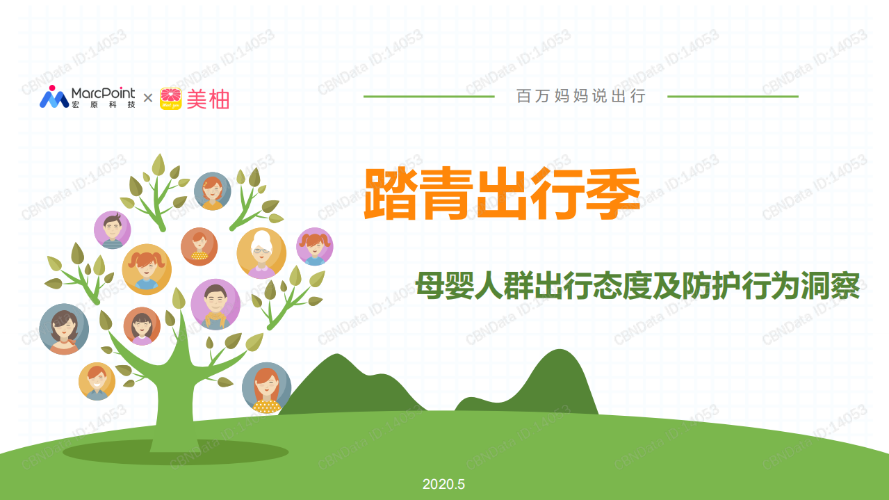 踏青出行季母婴人群出行态度及防护行为洞察.pdf 第1页