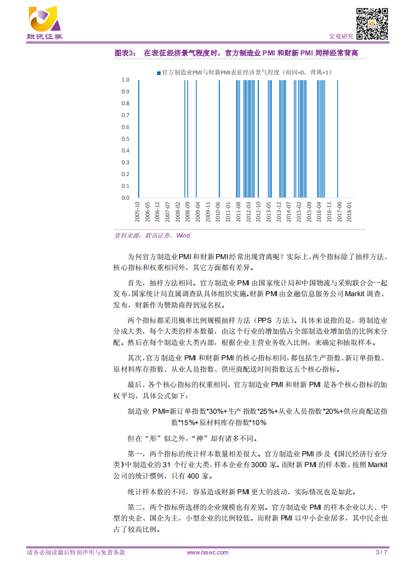 宏观专题研究：财新和官方制造业PMI，为何连续8个月背离？.pdf 第3页
