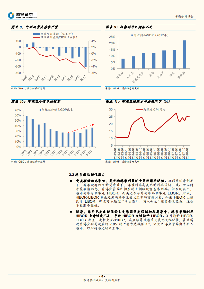 汇率专题分析报告：强美元来袭，阿根廷币值大跌，新兴市场如何应对.pdf 第6页