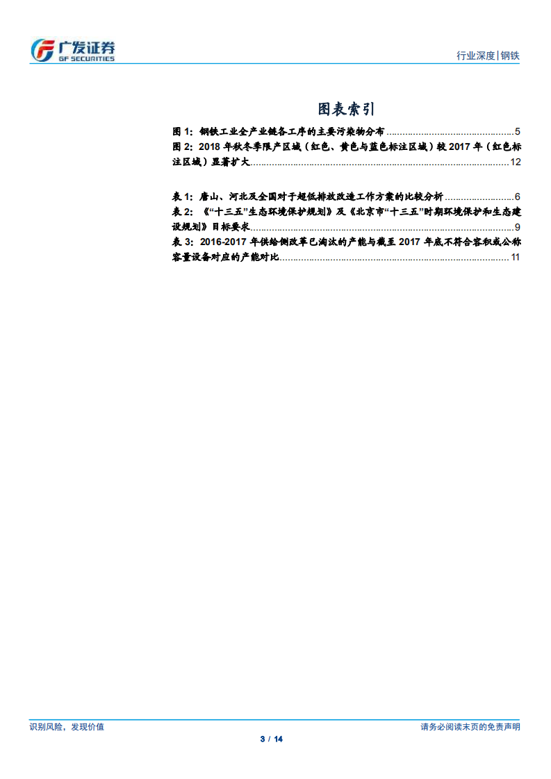 环保高压下的钢铁专题十九：唐山要求18年10月前完成超低排放改造.pdf 第3页