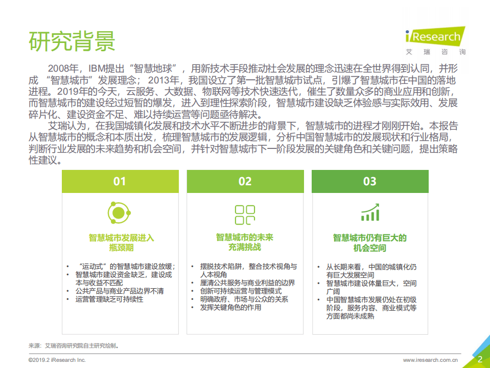 艾瑞咨询：盛宴后的长路前行-2019年中国智慧城市发展报告.pdf 第2页