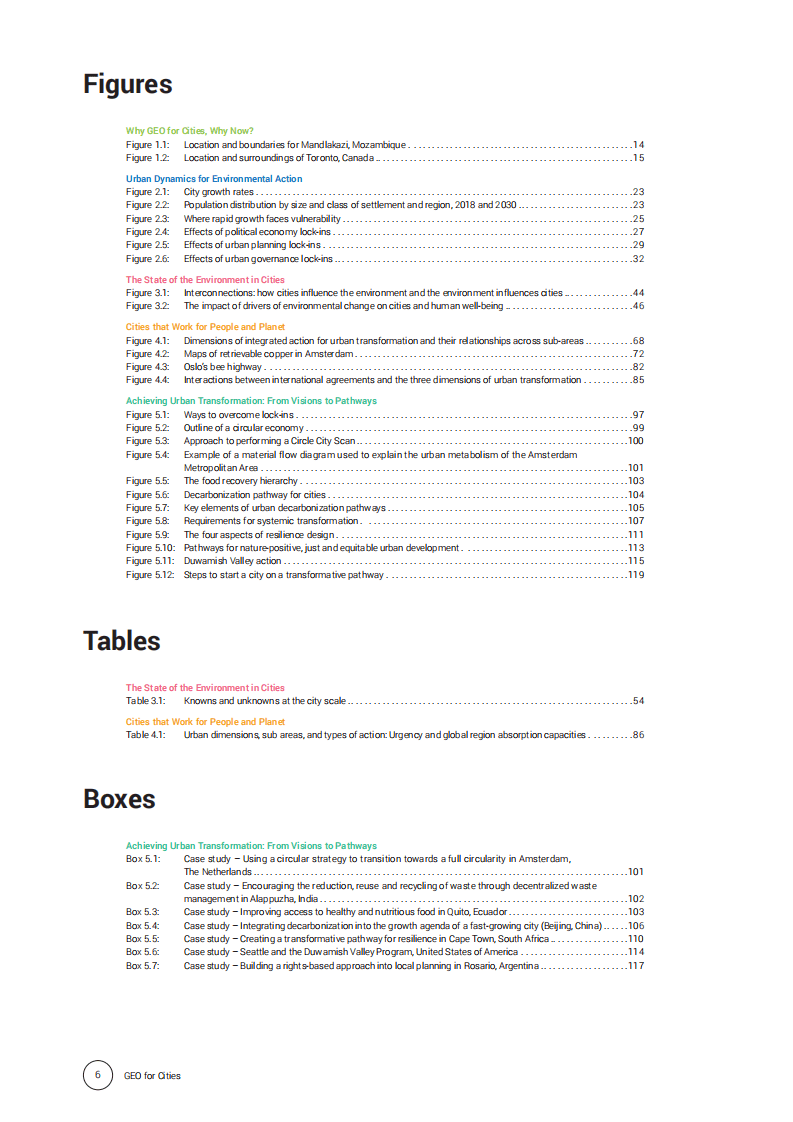 联合国环境署&联合国人居署：全球环境展望：城市版.pdf 第5页