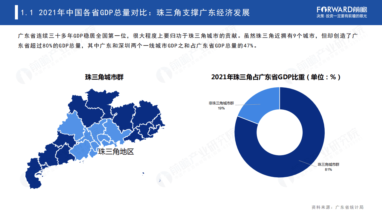 前瞻：2021年中国31省市及300城市经济发展主要数据对比分析报告.pdf 第6页