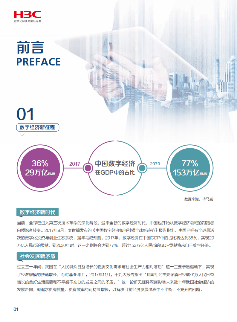 新华三：中国城市数字经济指数白皮书（2018）.pdf 第4页