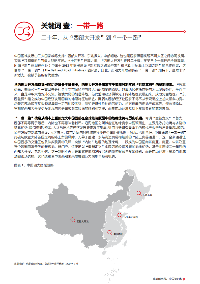 仲量联行：成渝城市群，中国第四极&mdash;&mdash;&ldquo;十四五&rdquo;展望视角研究报告（2022）.pdf 第5页