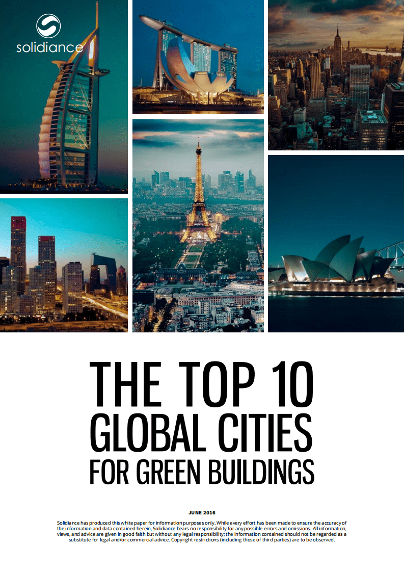 Solidiance：2016全球10大绿色建筑城市（英文版）.pdf 第1页
