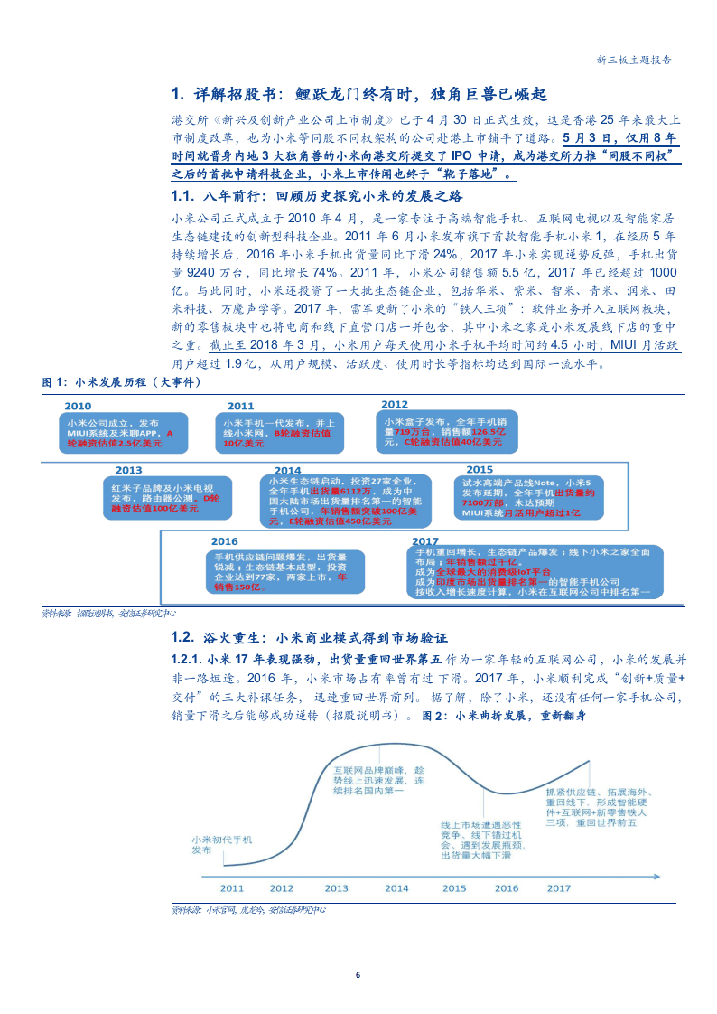 W078-2018年小米产品为王到构建互联网深度研究报告市场数据调研word.docx 第6页