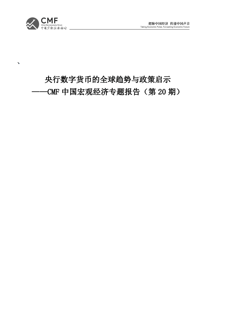 CMF：央行数字货币的全球趋势与政策启示.pdf 第2页