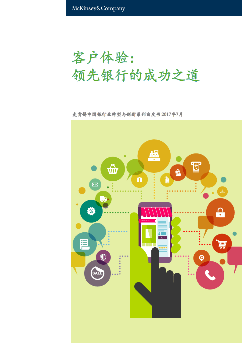 麦肯锡：2017客户体验：领先银行的成功之道.pdf 第1页