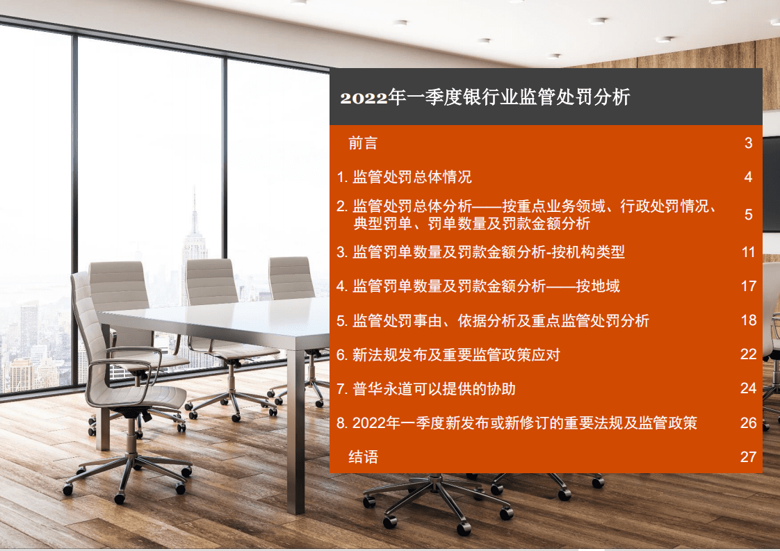 普华永道：2022年一季度银行业监管处罚分析报告.pdf 第2页