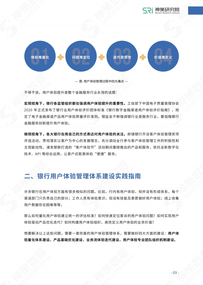 神策数据：2022数字化经营系列白皮书-银行渠道用户体验管理体系建设与实践.pdf 第4页