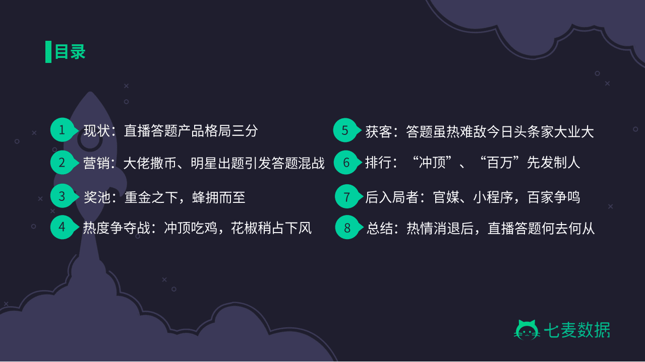 七麦数据：2018年直播答题App数据报告.pdf 第3页