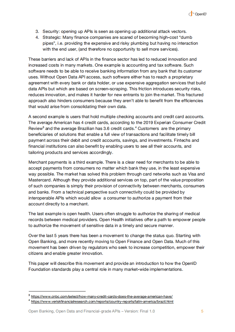 OpenID：基金会发布开放银行白皮书（英文版）.pdf 第5页