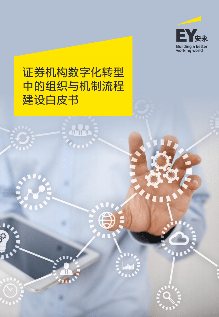 安永：证券机构数字化转型中的组织与机制建设白皮书.pdf 第1页