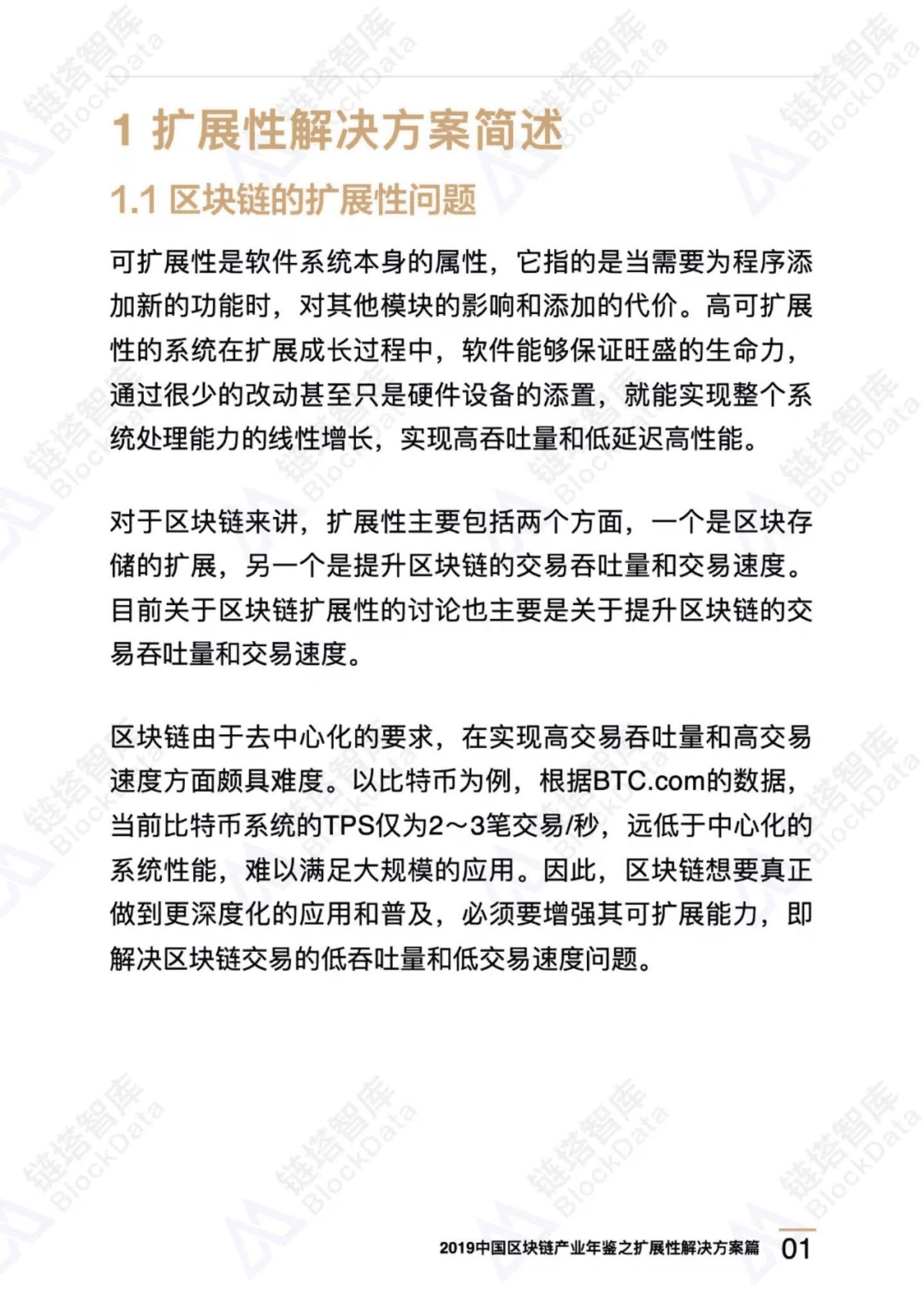 链塔智库：2019中国区块链产业年鉴：扩展性解决方案篇.pdf 第5页