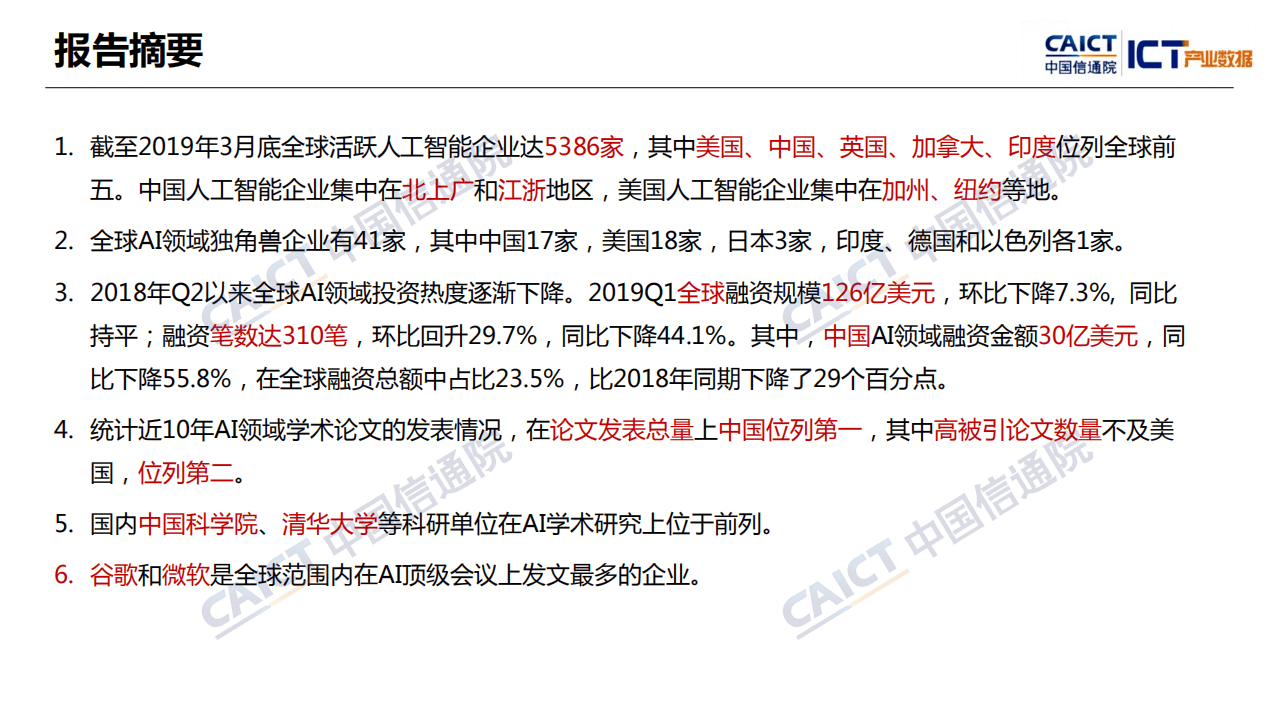 CAICT：2019年全球人工智能产业数据报告.pdf 第2页