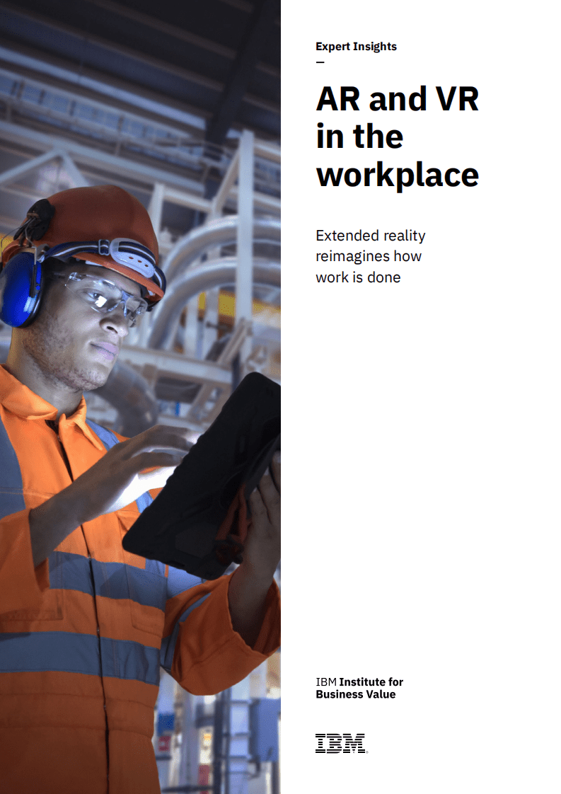 IBM：AR和VR在工作场所中的应用ARandVR.pdf 第1页