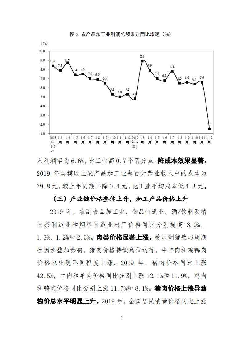 2019年中国农产品加工业经济运行报告.pdf 第3页