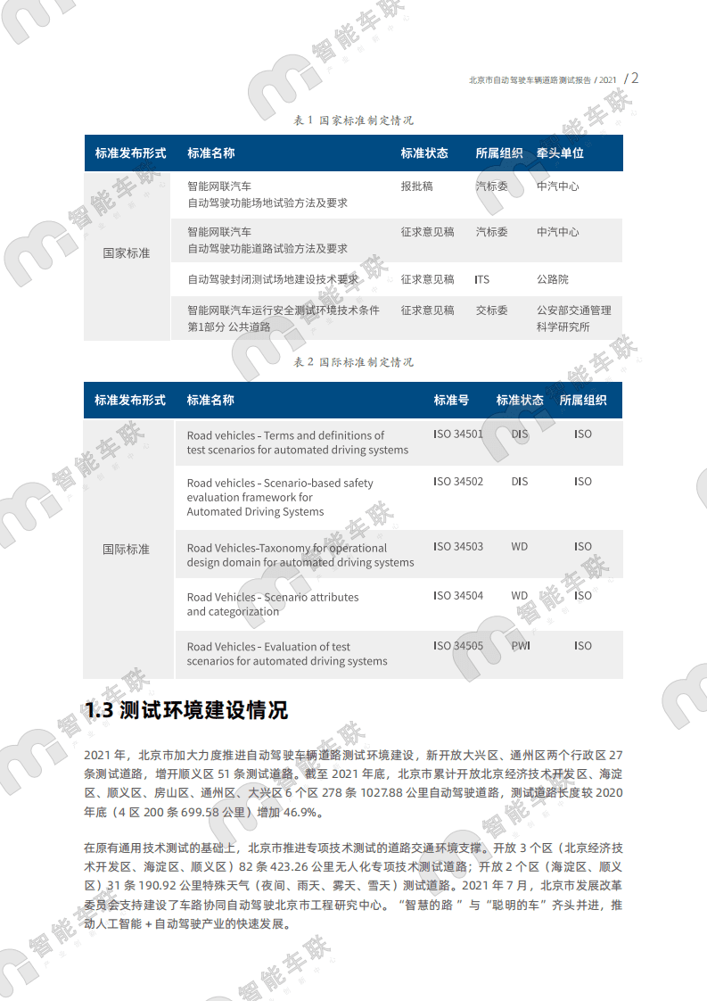 智能车联：2021年北京市自动驾驶车辆道路测试报告.pdf 第6页