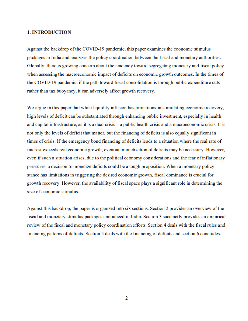 巴德学院利维经济研究所：冠状病毒疾病与财政货币政策协调（英文版）.pdf 第3页