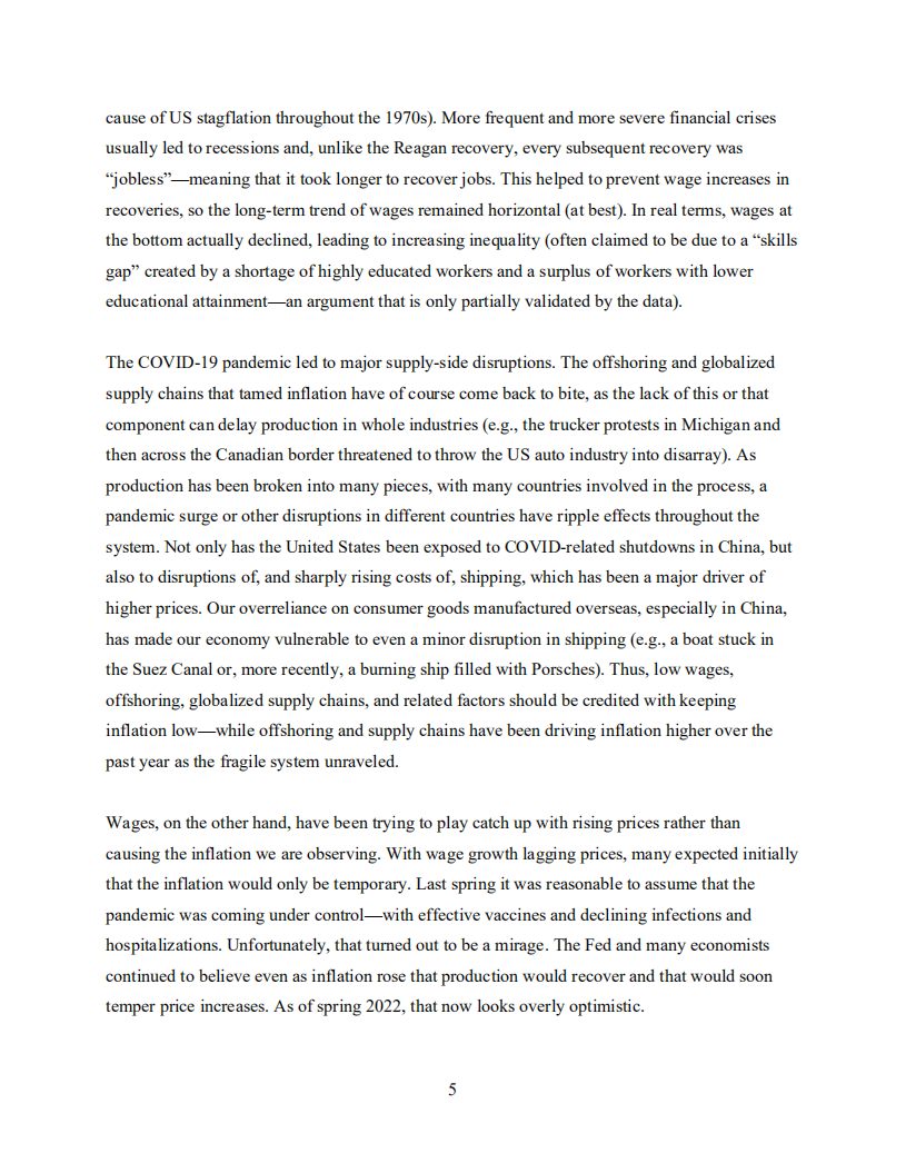 巴德学院利维经济研究所：是什么导致通货膨胀加速（英文版）.pdf 第6页