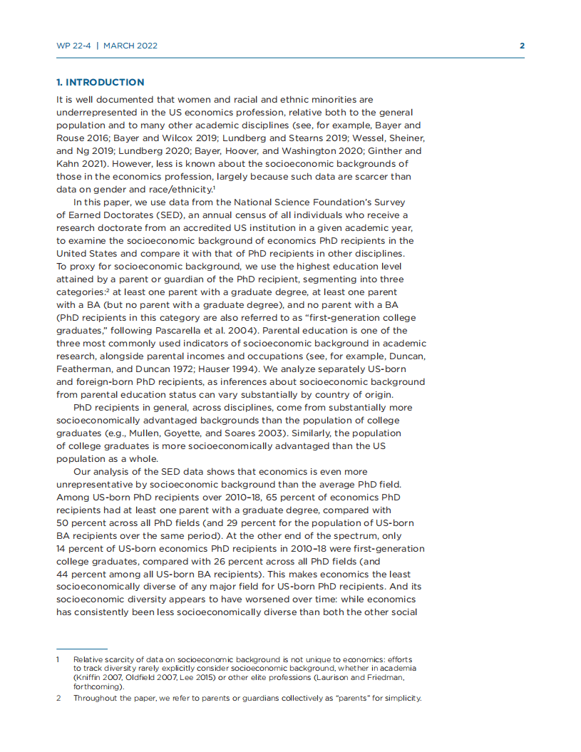 彼得森经济研究所：经济学博士的社会经济多样性（英文版）.pdf 第2页