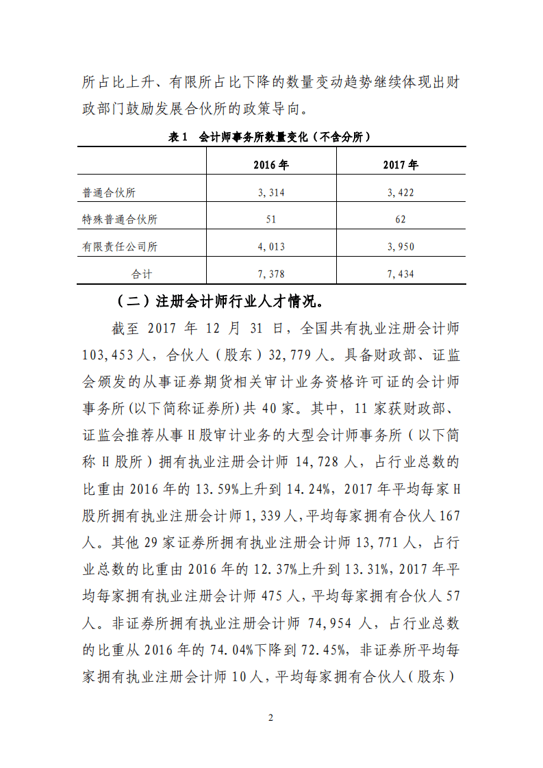 财政部：2017年注册会计师行业发展和行业管理情况报告.pdf 第2页
