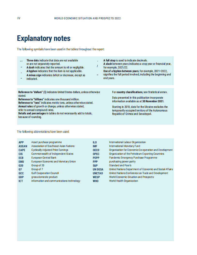 联合国经济&DESA&贸发会议：2022年世界经济形势与展望（英文版）.pdf 第5页